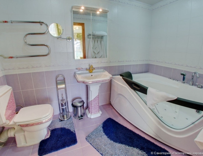 Люкс Люкс Президентский 2-местный 3-комнатный - Санаторий «Пятигорский Нарзан» Пятигорск