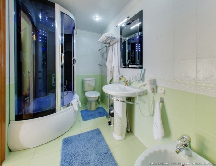 Люкс Люкс Президентский 2-местный 3-комнатный - Санаторий «Пятигорский Нарзан» Пятигорск