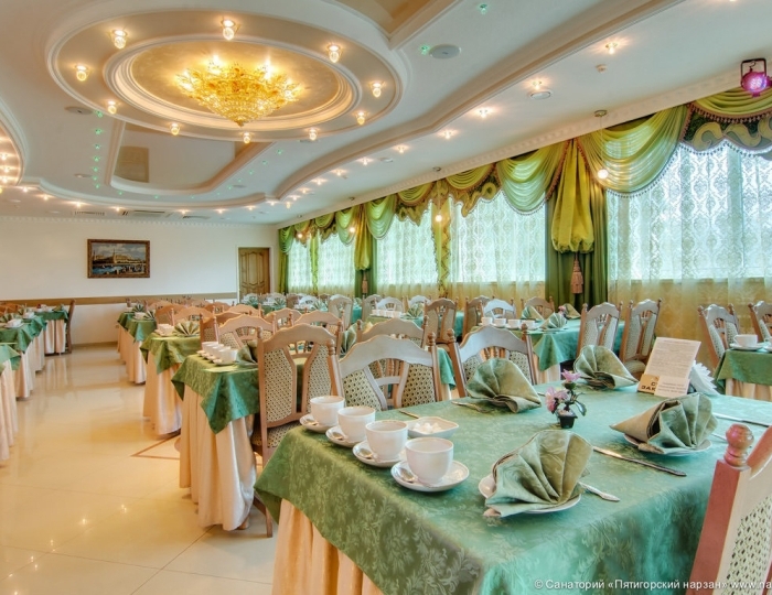 VIP-ресторан - Санаторий «Пятигорский Нарзан» Пятигорск